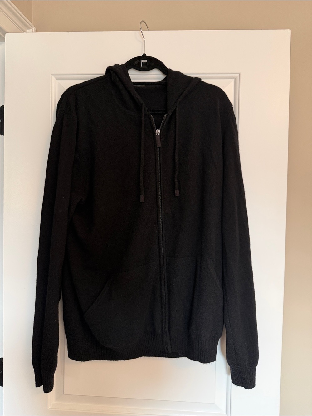 NWOT Saks Men’s Cashmere Zip Hoodie
